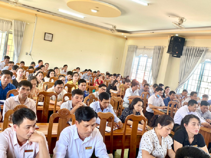 Hội nghị học tập, quán triệt các văn bản của Trung ương, của Tỉnh ủy và Chuyên đề học tập Tư tưởng Hồ Chí Minh năm 2023